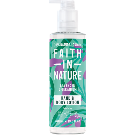 Hand & Body Lotion Soothing Lavender & Geranium
