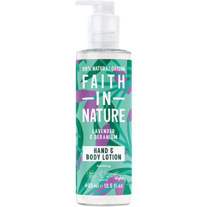 Hand & Body Lotion Soothing Lavender & Geranium