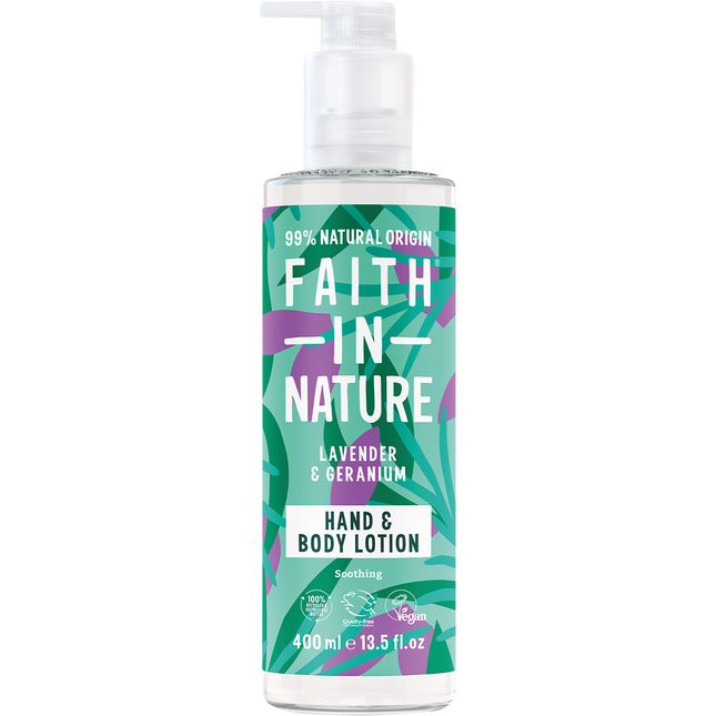 Hand & Body Lotion Soothing Lavender & Geranium