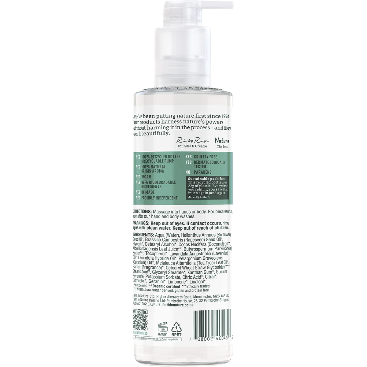 Hand & Body Lotion Soothing Lavender & Geranium