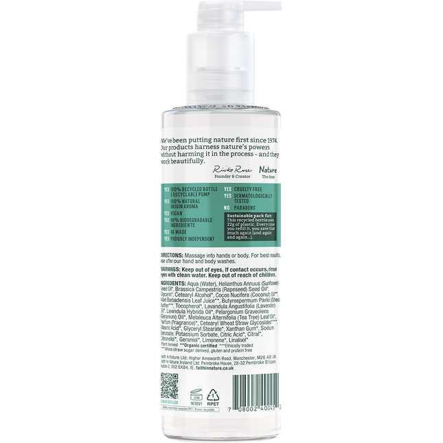 Hand & Body Lotion Soothing Lavender & Geranium