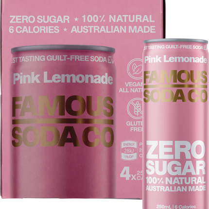 Zero Sugar Soda Pink Lemonade
