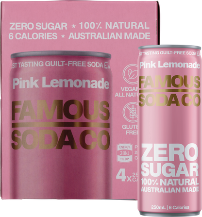 Zero Sugar Soda Pink Lemonade