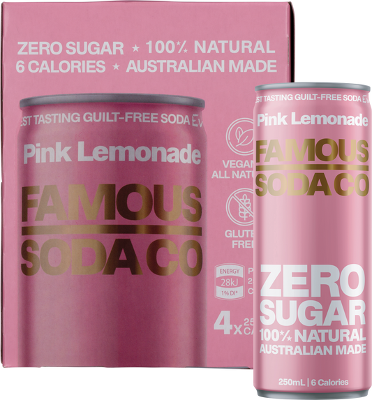 Zero Sugar Soda Pink Lemonade
