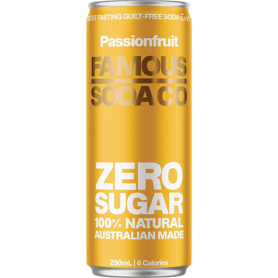 Zero Sugar Soda Passionfruit