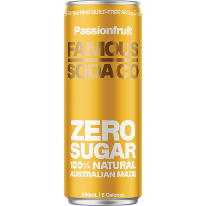 Zero Sugar Soda Passionfruit