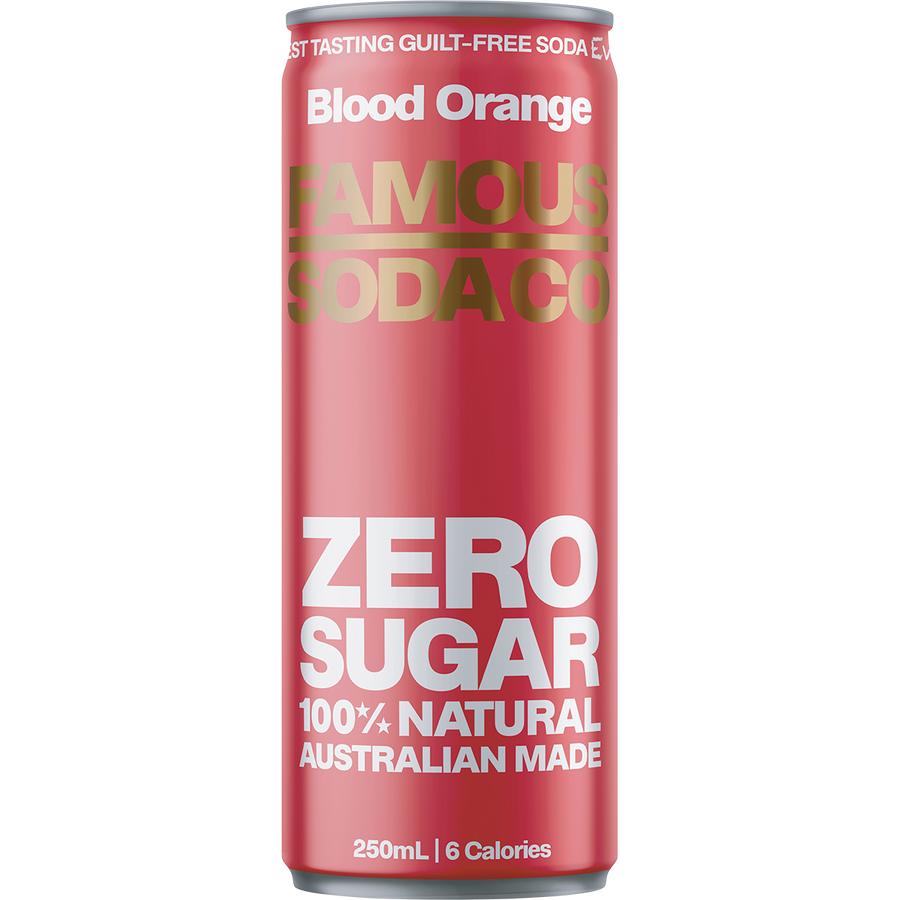 Zero Sugar Soda Blood Orange