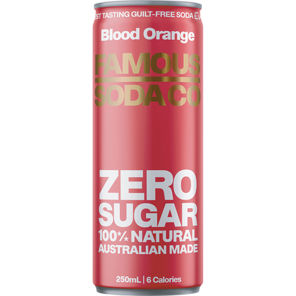 Zero Sugar Soda Blood Orange