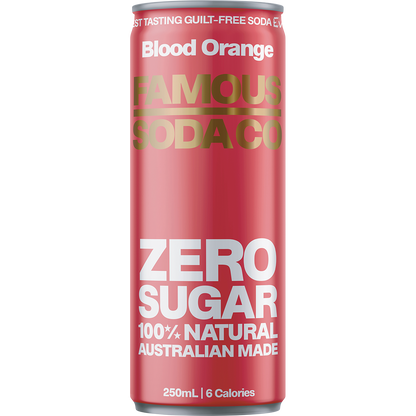 Zero Sugar Soda Blood Orange