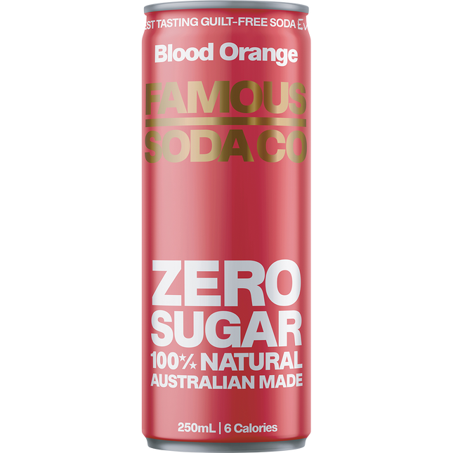 Zero Sugar Soda Blood Orange