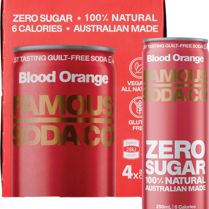 Zero Sugar Soda Blood Orange