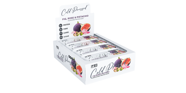 Fibre Boost Cold Pressed Fig, Rose & Pistachio Protein Bar
