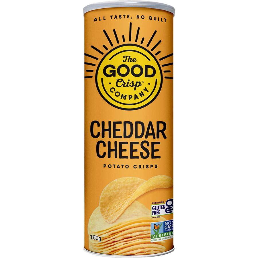 The Good Crisp Company Potato Crisps Cheddar Cheese