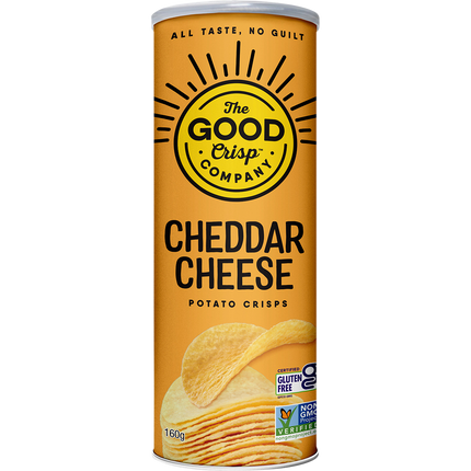 The Good Crisp Company Potato Crisps Cheddar Cheese