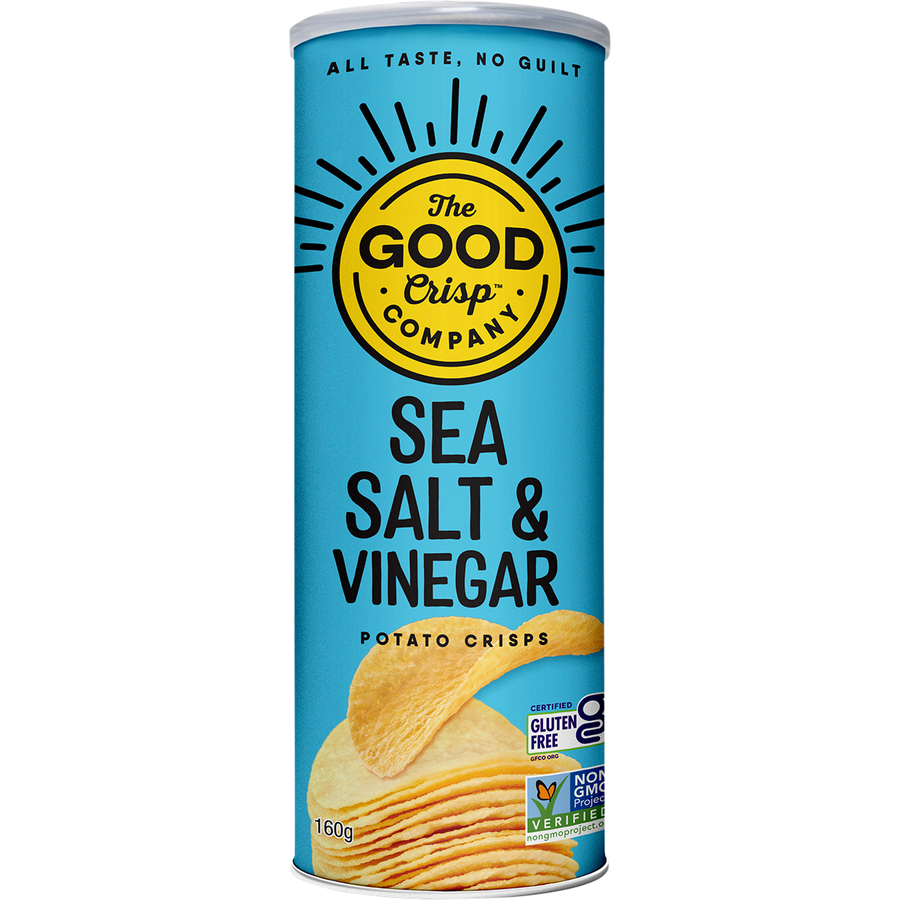 The Good Crisp Company Potato Crisps Sea Salt & Vinegar