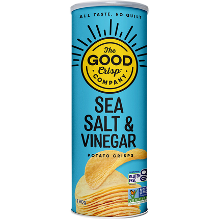 The Good Crisp Company Potato Crisps Sea Salt & Vinegar