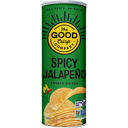 The Good Crisp Company Potato Crisps Spicy Jalapeno