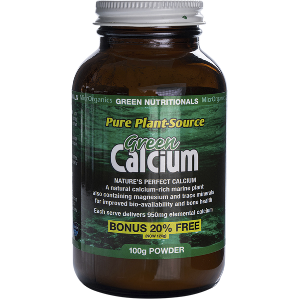 Green Nutritionals Green Calcium Powder 950mg bottle front