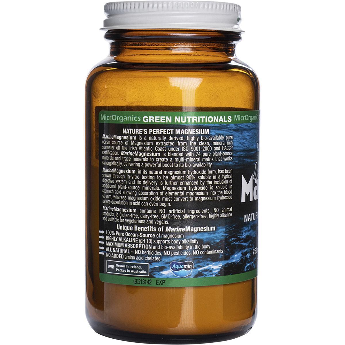 Marine Magnesium Powder 260mg