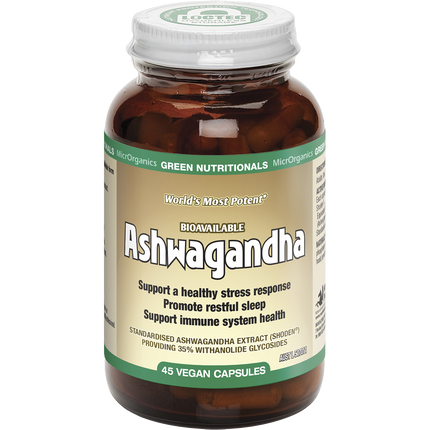 Green Nutritionals Ashwagandha 45 Caps