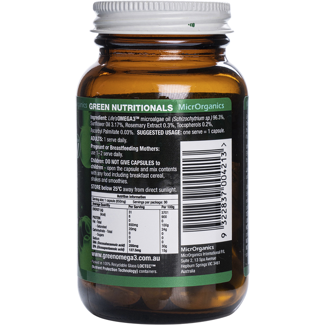 Green Omega3 255mg + 127mg