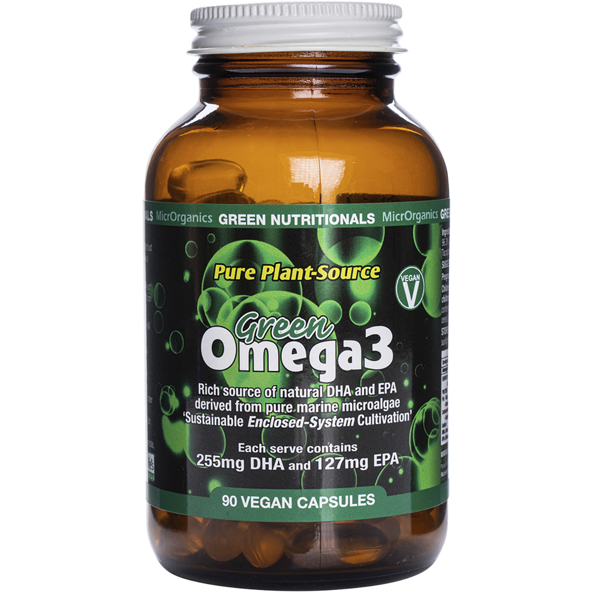 Green Omega3 255mg DHA + 127mgEPA