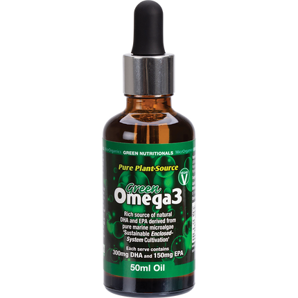 Green Omega3 Vegan Drops 300mg DHA+150mg EPA