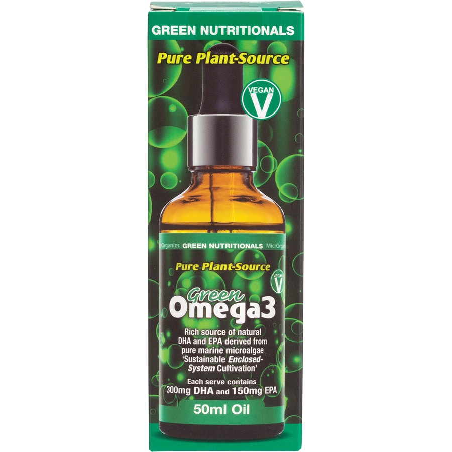 Green Omega3 Vegan Drops 300mg DHA+150mg EPA