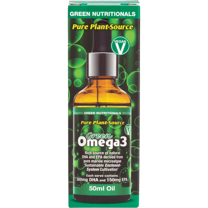 Green Omega3 Vegan Drops 300mg DHA+150mg EPA