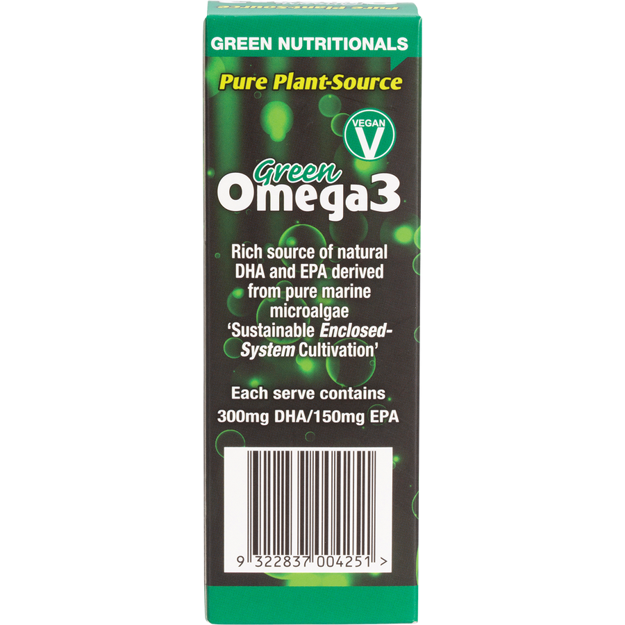 Green Omega3 Vegan Drops 300mg DHA+150mg EPA