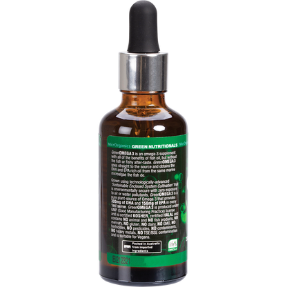 Green Omega3 Vegan Drops 300mg DHA+150mg EPA