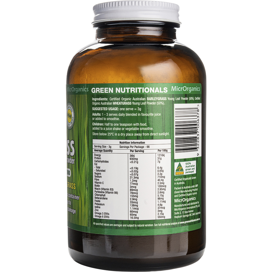 Organic Supergrass Powder
