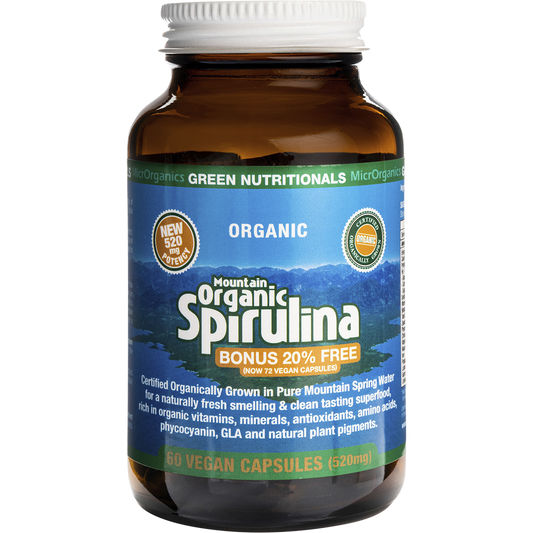 Mountain Organic Spirulina 520mg