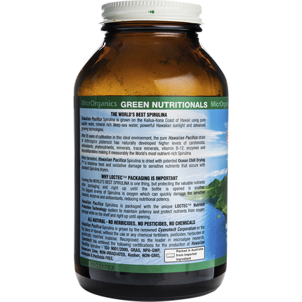 Mountain Organic Spirulina Tablets 500mg