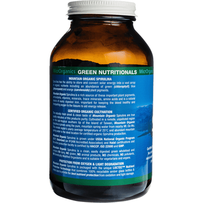 Mountain Organic Spirulina Powder