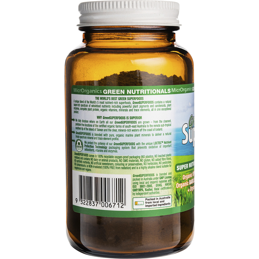 Organic Green Superfoods Powder