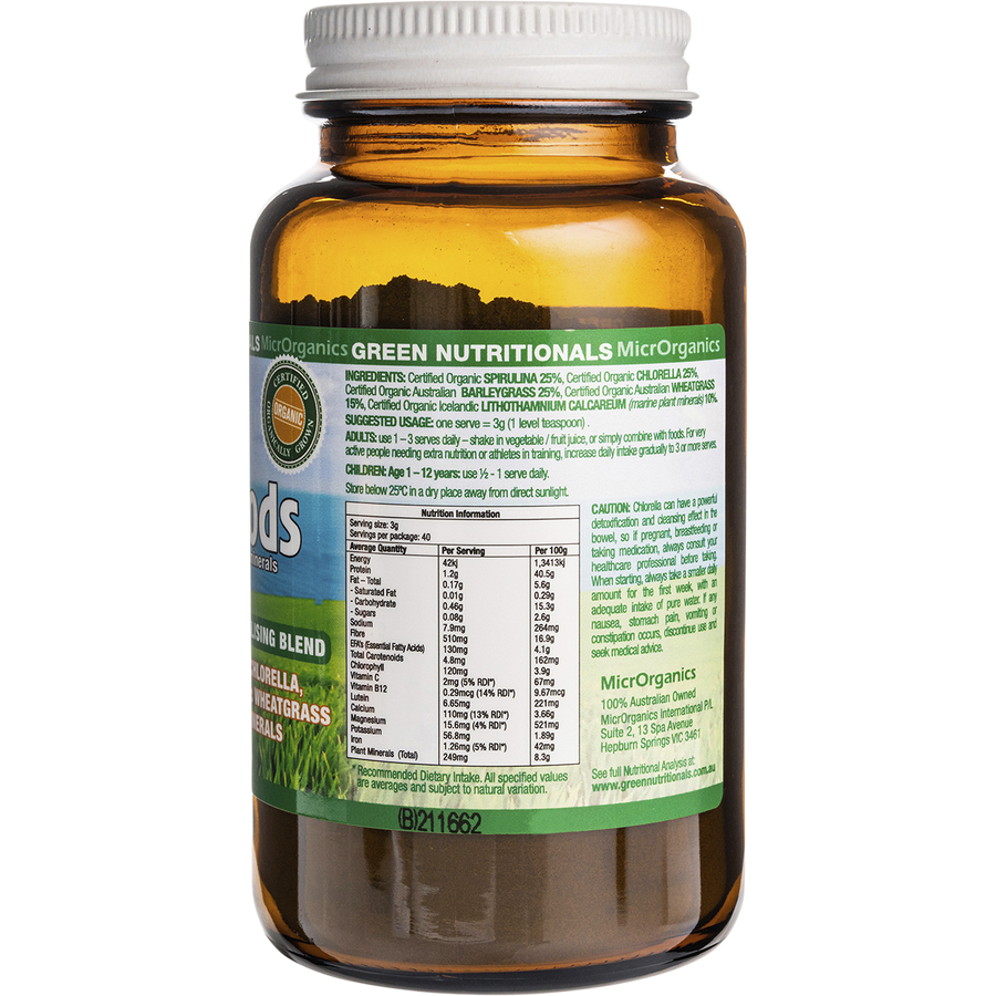 Organic Green Superfoods Powder