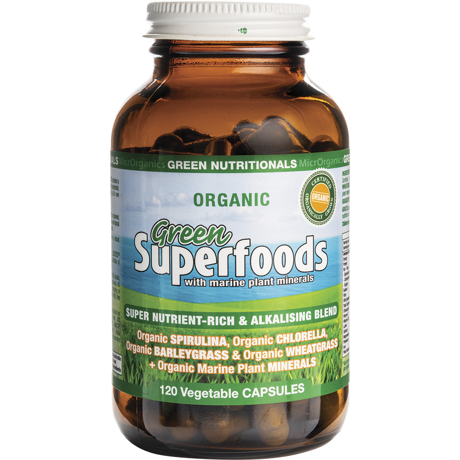 Organic Green Superfoods 600mg