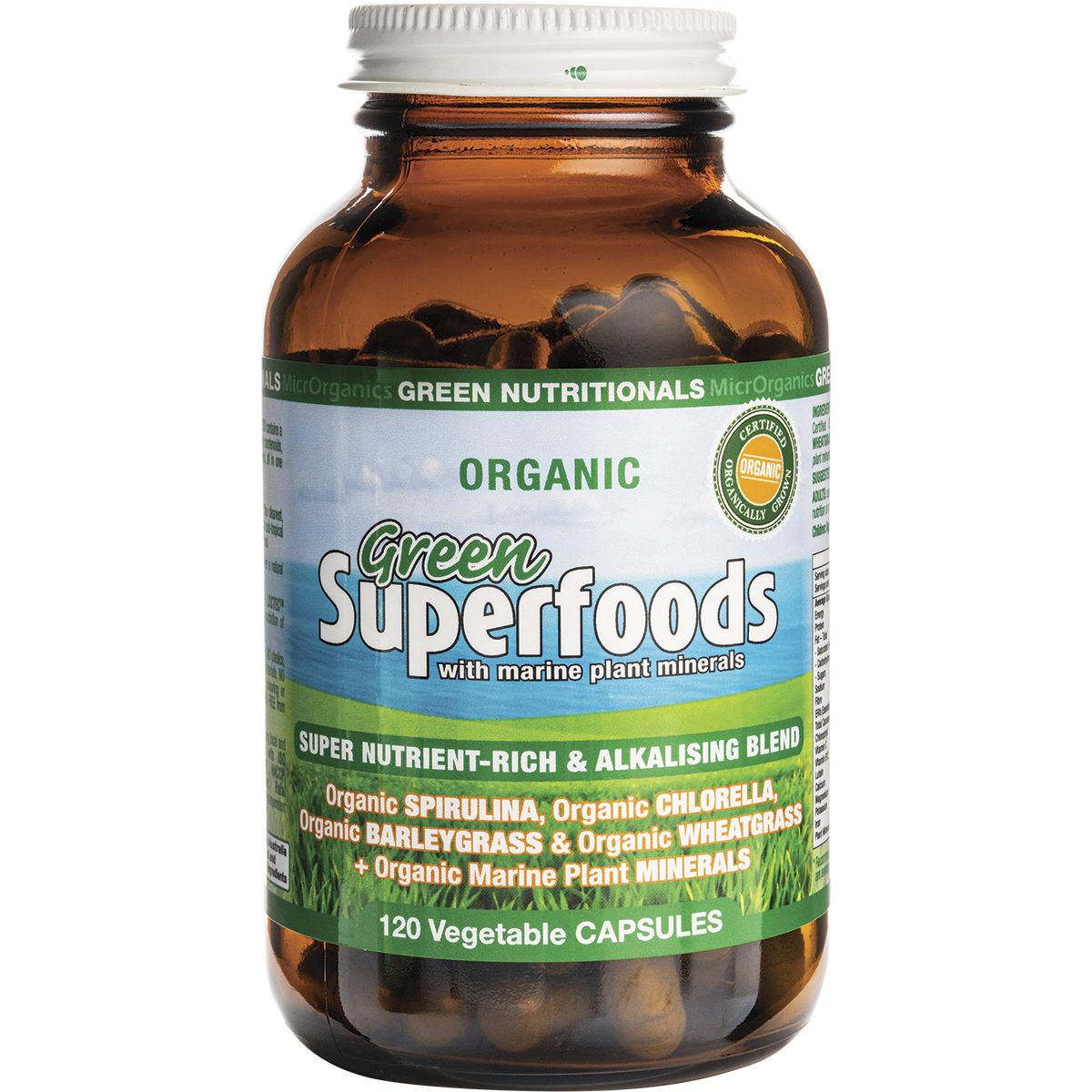 Organic Green Superfoods 600mg