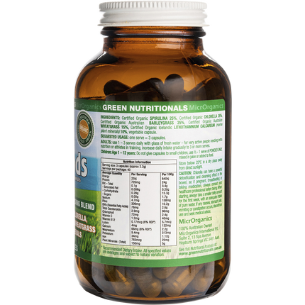 Organic Green Superfoods 600mg
