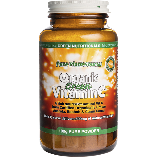 Organic Green Vitamin C Powder 600mg