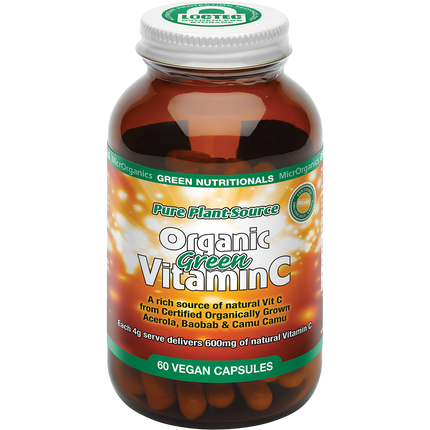 Organic Green Vitamin C 600mg