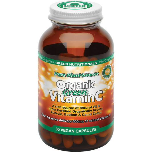 Organic Green Vitamin C 600mg