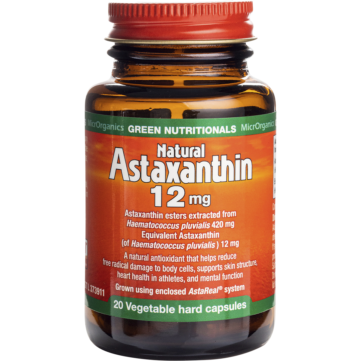 Natural Astaxanthin 12mg