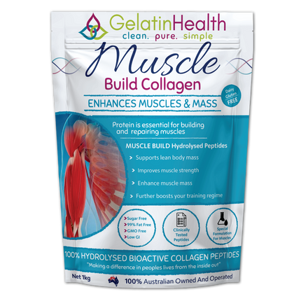 Gelatin Health - Muscle Build Collagen