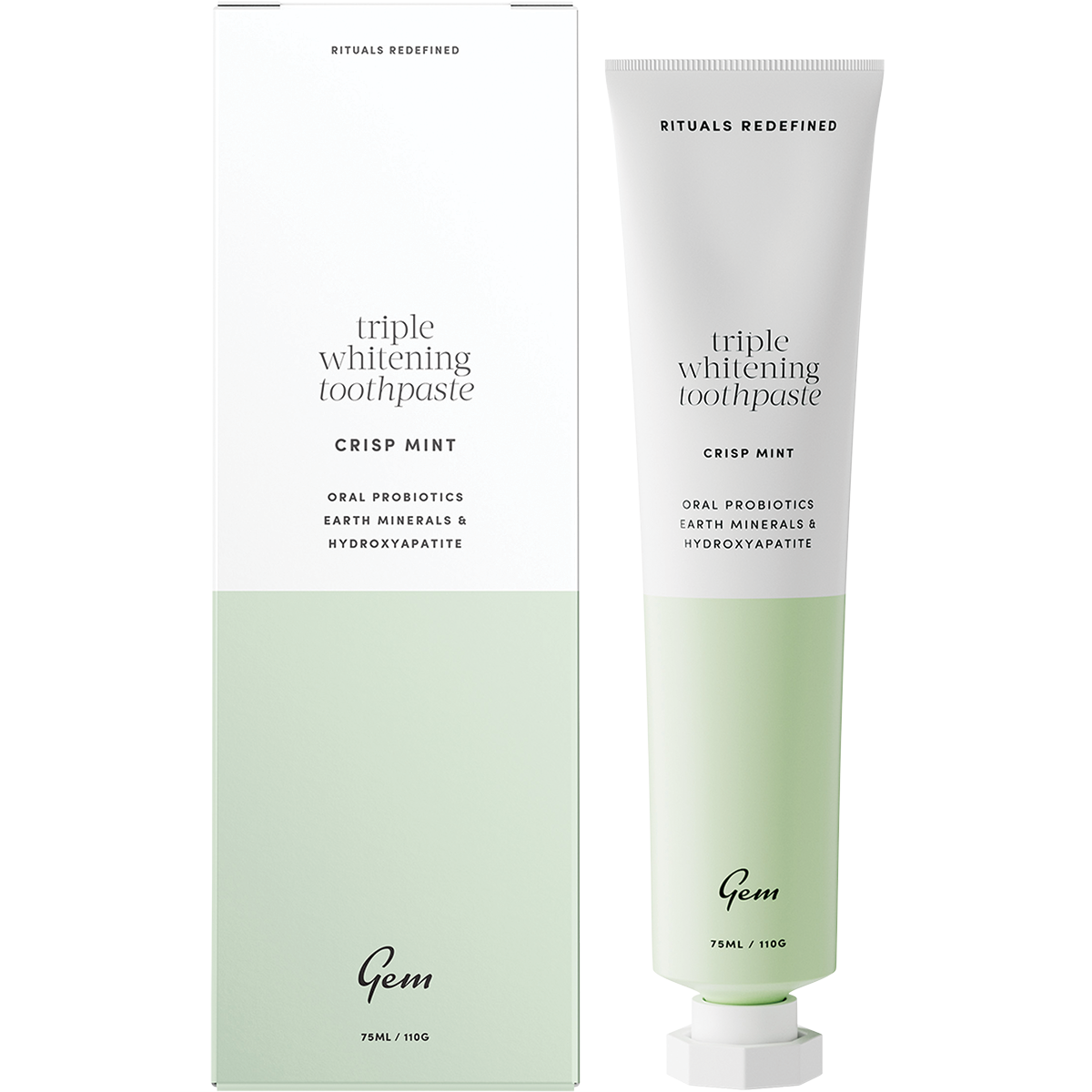 Toothpaste Triple Whitening Crisp Mint