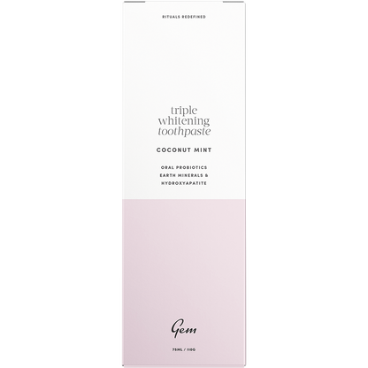Toothpaste Triple Whitening Coconut Mint