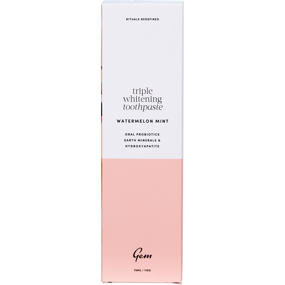 Toothpaste Triple Whitening Watermelon Mint