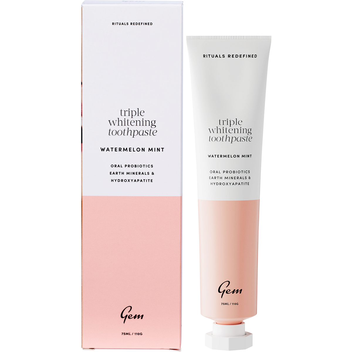 Toothpaste Triple Whitening Watermelon Mint