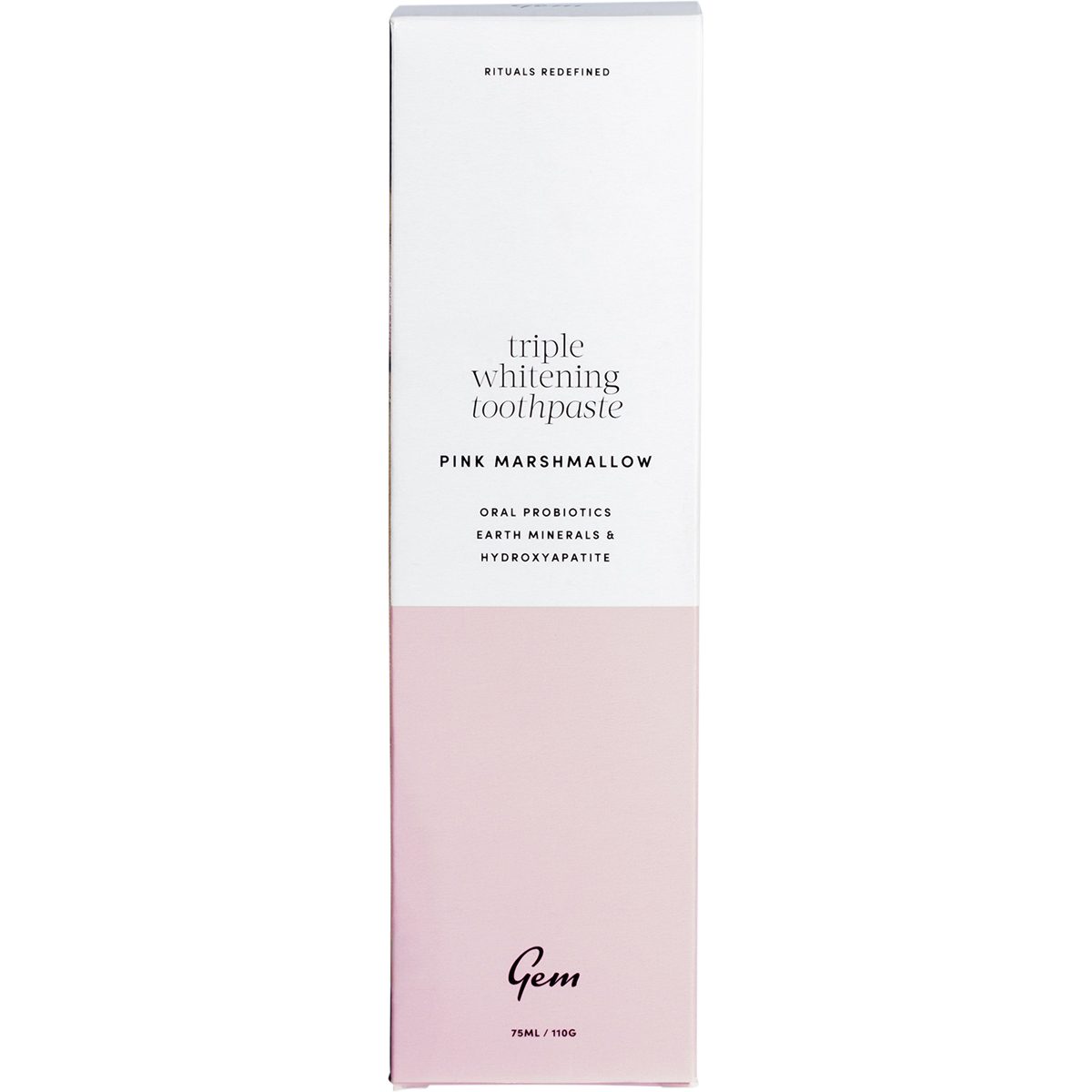 Toothpaste Triple Whitening Pink Marshmallow